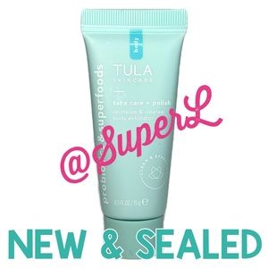 2/$15 NEW TULA Take Care + Polish Revitalize & Cleanse Body Exfoliator Cleaner